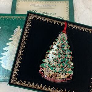 2008 White House Christmas Ornament NIB Christmas Tree